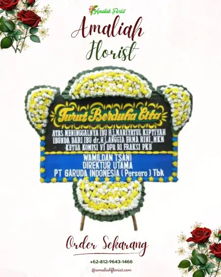 Papan Bunga Duka Tracap